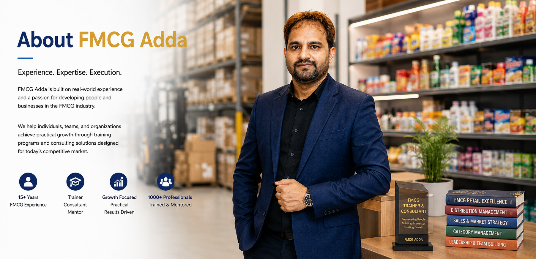 Ram Yadav, founder of FMCG Adda